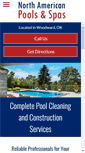 Mobile Screenshot of northamericanpoolsandspas.net